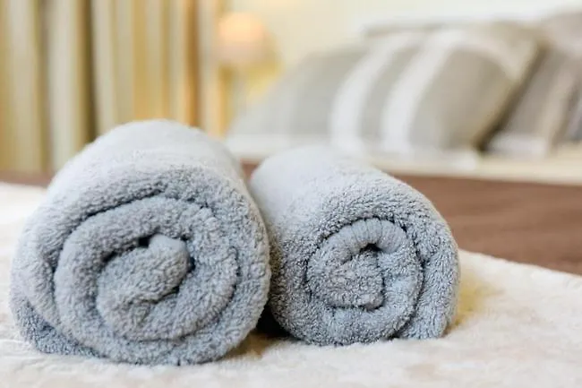 Elli Garden View - Spacious Fully Equipped Lägenhet *